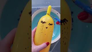 making 🥣 slime with funny balloons [upl. by Arotal]