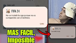 NO SE INSTALÓ LA APP PORQUE NO ES COMPATIBLE CON EL TELÉFONO  No Creerás La Solución 😳 [upl. by Leith]