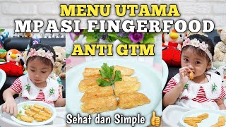 MPASI FINGERFOOD  MPASI 9 BULAN  MPASI PENAMBAH BERAT BADAN  MPASI NAGGET AYAM  MPASI ANTI GTM [upl. by Cavallaro]