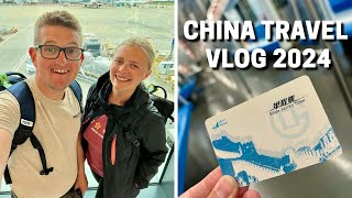 Starting Our 2024 Asia Trip London To Beijing China Travel Vlog [upl. by Oznecniv]