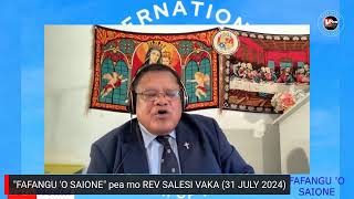 quotFAFANGU O SAIONEquot pea mo REV SALESI VAKA [upl. by Noffets394]