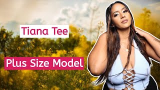 Tiana Tee 🇺🇸 Plus Size Model Curvy  Fashion Model  Brand Ambassador  Lifestyle Biography2 [upl. by Llennol]