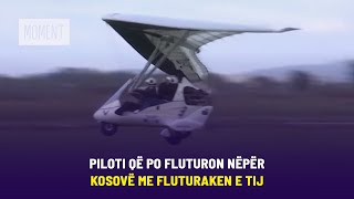 Piloti që po fluturon nëpër Kosovë me fluturaken e tij [upl. by Akemat356]