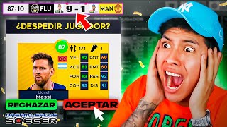 DESPIDO A MESSI si pierdo un partido ONLINE en DLS2022 😱 El PEOR ERROR [upl. by Ogu]