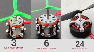 All Model of BLDC Motor  Making a Powerful Brushless Motor  3 6 24 pole Motors [upl. by Kowatch771]