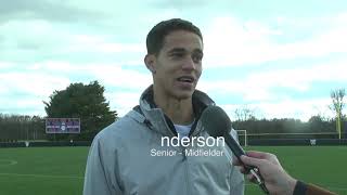 Kenyon MSOC Player Interviews vs OWU [upl. by Imoyaba]