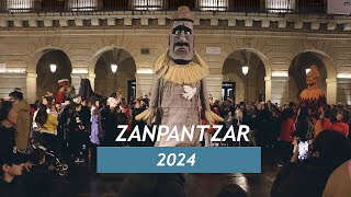 ZANPANTZAR en Irun 2024  Txingudi Online [upl. by Nikolos]