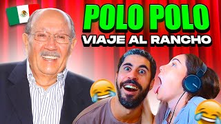 🇪🇸 ESPAÑOLES REACCIONAN 😂 POLO POLO VIAJE AL RANCHO 🇲🇽 quotCUL0 HUEVO P1TOquot MORIMAS DE LA RISA [upl. by Lehcor566]