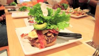 STACKED Restaurant  Cerritos CA Grand Opening HD [upl. by Harpp362]