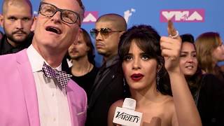 Camila Cabello Does the InMyFeelings Challenge at the VMAs [upl. by Gersham]