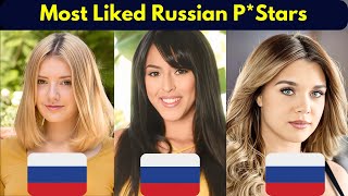 Top 10 Most Liked Russian Prnstars in 2024  Top Russian Pstars [upl. by Nnyla549]