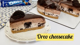 The Best Oreo Cheesecake Recipe  No Bake [upl. by Selig]