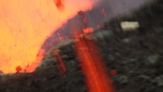 Near death filming inside live volcano [upl. by Odnanref336]