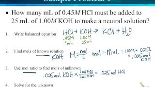 Acid–base titrations  Chemical reactions  AP Chemistry  Khan Academy [upl. by Kwapong66]