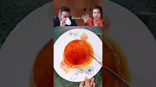 Caramel  Bread Pudding shorts food youtubeshorts kulsumc recipes 😋😘❣️ [upl. by Ahsikin460]