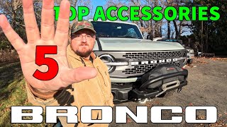 TOP 5 MUST HAVES amp Accessories for your Ford Bronco [upl. by Jenna]