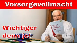 Vorsorgevollmacht und Patientenverfügung update [upl. by Garbers]