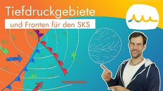 SKS Wetterkunde Tiefdruckgebiete und Fronten [upl. by Rozele877]