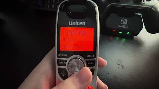 Uniden DECT 1580 Cordless Phone amp Base ringers [upl. by Anaoy]