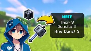 Minecraft Mace Enchantment Guide In Hindi  How To Enchant Mace In Minecraft [upl. by Hose]