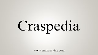 How To Say Craspedia [upl. by Tartaglia158]