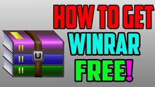 How To Get WinRAR For Free for Windows 7 Windows 8  Windows 10  Mac Still Working 2020 [upl. by Aicilev17]