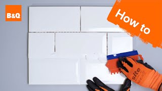 How to grout tiles [upl. by Caty]