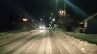 evening drive in Sisimiut Greenland [upl. by Perrin]