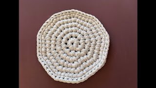 Tuto base sans défaut au crochet panier cache pot etc spécial gaucher [upl. by Schober271]