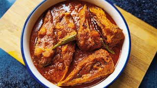 Chital Macher Kalia Recipe চিতল মাছের কালিয়া Bengali Clown Fish Curry Recipe Bengali Fish Recipe [upl. by Gnap]