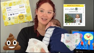 REVIEW  Reviewing EcoFriendly nappies [upl. by Otrebor569]