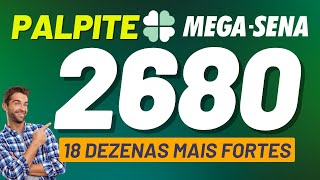 PALPITE MEGASENA 2680 🍀 [upl. by Ylro]