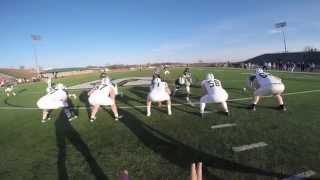 SRU Football QB Helmet Cam [upl. by Kennie]