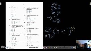 CXC CSEC mathematics may june 2013 paper 1 solution multiple choice solutions [upl. by Cha618]