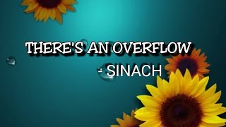 SINACH THERES AN OVERFLOW LYRICS [upl. by Colleen]