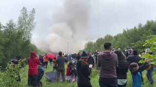 Rugeley Power Station Cooling Towers Demolition 6th June 2021 [upl. by Carbo]