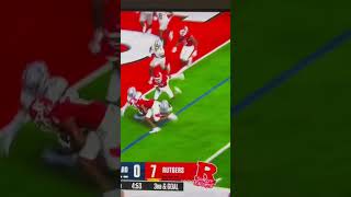 Athan Kaliakmanis first touchdown for Rutgers cfb [upl. by Toinette]