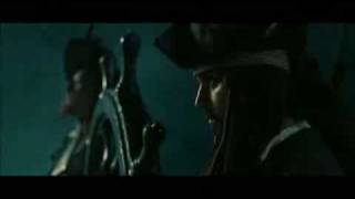 Pirates of the caribbean At Worlds End deleted Scene Jack and Barbossa [upl. by Anived694]