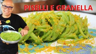 Pasta e Piselli con GRANELLA tostata ricetta pasta e piselli [upl. by Blas]