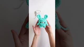 Yarn Ball Bunny for National Crochet Month March 🧶 Free Easy Beginner Amigurumi Crochet Pattern [upl. by Nivak]