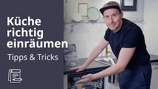 Küchenschränke organisieren  IKEA Tipps amp Tricks [upl. by Suidualc]