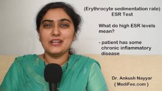 Erythrocyte Sedimentation Rate ESR or sed rate Test [upl. by Ahab]