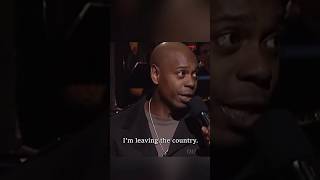 Dave Chappelle 🇺🇸 TRUMP gave me Money 💰 to stay in USA🎙 Comedy Shorts DaveChappelle Trump [upl. by Selwyn]