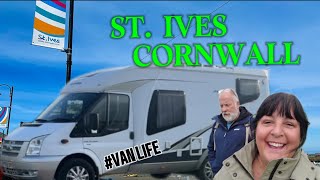 Full time van life Continues in Cornwall as we explore StIves travel motorhome vanlife [upl. by Eisnil]