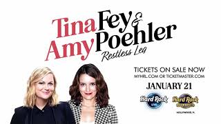 Tina Fey and Amy Poehler at Hard Rock Live  January 21 [upl. by Irat]