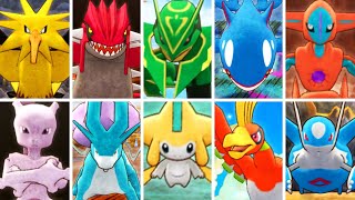 Pokémon Mystery Dungeon DX  All Bosses amp Legendaries [upl. by Calesta]