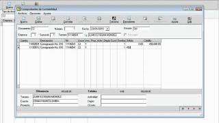 Comprobantes Contables sai open [upl. by Lexis]