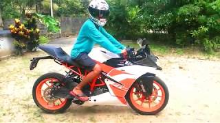 Different height position in ktm my ktm rc 200 [upl. by Lashoh]