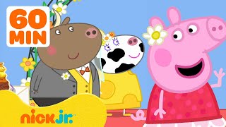 Peppa Pigs Wedding Adventures 🐷  60 Minute Compilation  Nick Jr [upl. by Ladnyk]