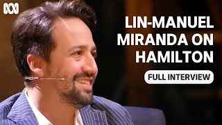 LinManuel Miranda Hamilton interview with Leigh Sales  In The Room Full Episode  ABC TV  iview [upl. by Adabelle]